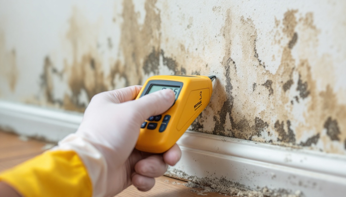 Elevated spore count documented in an attic inspection